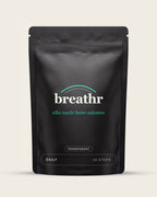 Breathr Neusstrips Transparant Daily, zakje met 30 strips